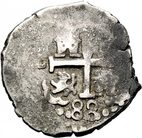 1 Real Reverse Image minted in SPAIN in 1688R (1665-00  -  CARLOS II)  - The Coin Database