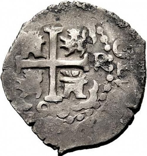 1 Real Reverse Image minted in SPAIN in 1690R (1665-00  -  CARLOS II)  - The Coin Database