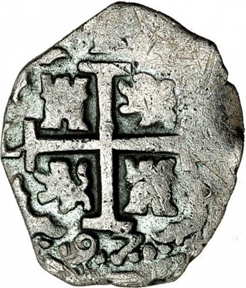 1 Real Reverse Image minted in SPAIN in 1697H (1665-00  -  CARLOS II)  - The Coin Database