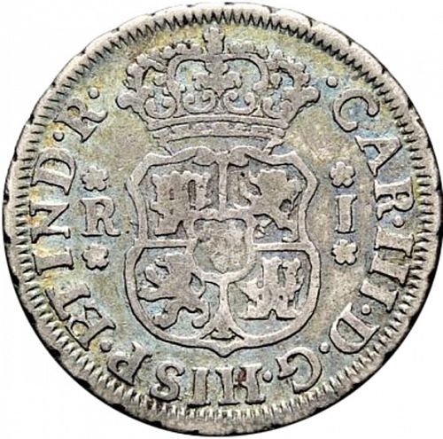 1 Real Obverse Image minted in SPAIN in 1762JM (1759-88  -  CARLOS III)  - The Coin Database