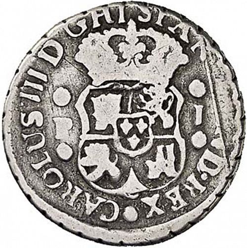 1 Real Obverse Image minted in SPAIN in 1768P (1759-88  -  CARLOS III)  - The Coin Database