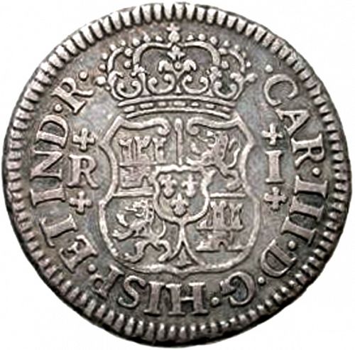 1 Real Obverse Image minted in SPAIN in 1769M (1759-88  -  CARLOS III)  - The Coin Database