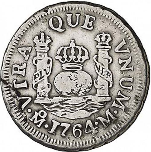 1 Real Reverse Image minted in SPAIN in 1764M (1759-88  -  CARLOS III)  - The Coin Database