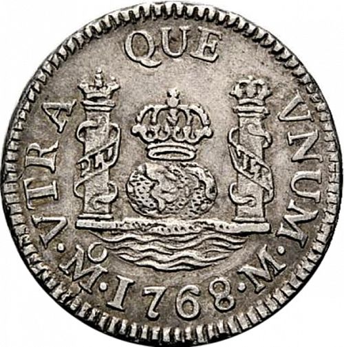 1 Real Reverse Image minted in SPAIN in 1768M (1759-88  -  CARLOS III)  - The Coin Database