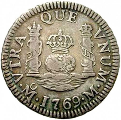1 Real Reverse Image minted in SPAIN in 1769M (1759-88  -  CARLOS III)  - The Coin Database