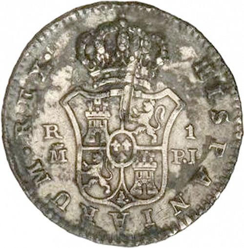 1 Real Reverse Image minted in SPAIN in 1772PJ (1759-88  -  CARLOS III)  - The Coin Database
