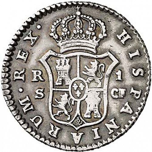 1 Real Reverse Image minted in SPAIN in 1779CF (1759-88  -  CARLOS III)  - The Coin Database