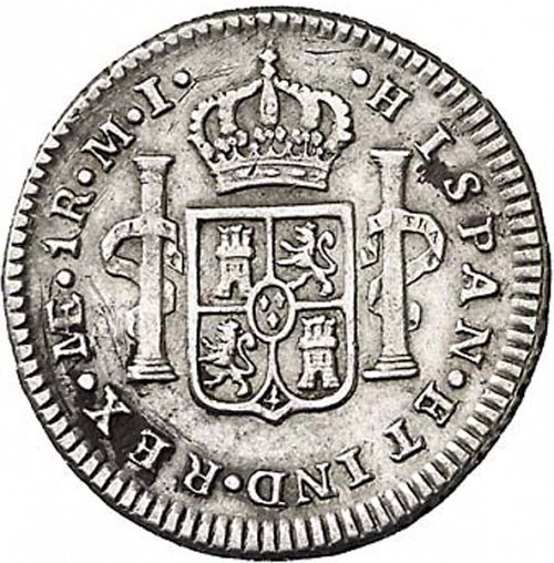 1 Real Reverse Image minted in SPAIN in 1784MI (1759-88  -  CARLOS III)  - The Coin Database