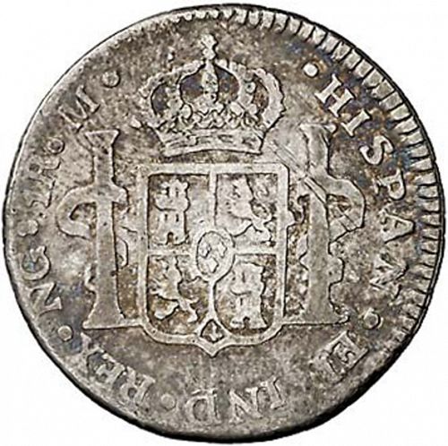 1 Real Reverse Image minted in SPAIN in 1787M (1759-88  -  CARLOS III)  - The Coin Database