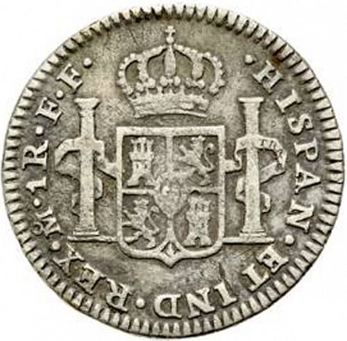 1 Real Reverse Image minted in SPAIN in 1788FF (1759-88  -  CARLOS III)  - The Coin Database