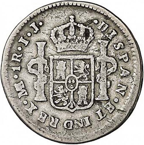 1 Real Reverse Image minted in SPAIN in 1789IJ (1759-88  -  CARLOS III)  - The Coin Database