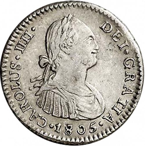 1 Real Obverse Image minted in SPAIN in 1805JP (1788-08  -  CARLOS IV)  - The Coin Database