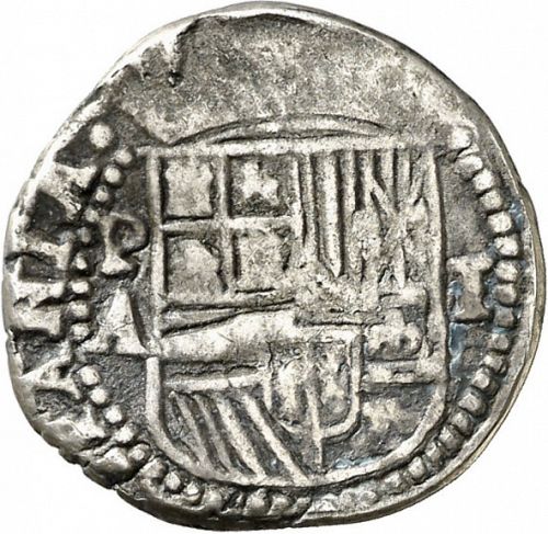 1 Real Obverse Image minted in SPAIN in ND/A (1556-98  -  FELIPE II)  - The Coin Database