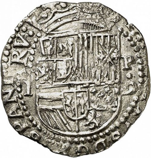 1 Real Obverse Image minted in SPAIN in ND/D (1556-98  -  FELIPE II)  - The Coin Database