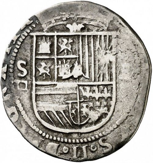 1 Real Obverse Image minted in SPAIN in ND/D (1556-98  -  FELIPE II)  - The Coin Database