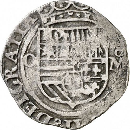 1 Real Obverse Image minted in SPAIN in ND/O (1556-98  -  FELIPE II)  - The Coin Database