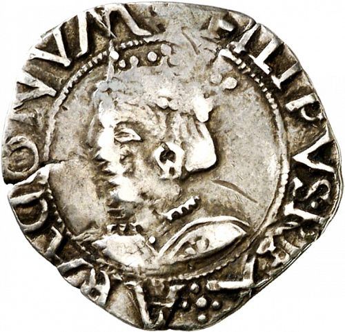 1 Real Obverse Image minted in SPAIN in ND (1556-98  -  FELIPE II)  - The Coin Database