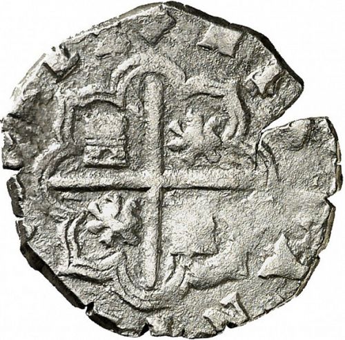 1 Real Reverse Image minted in SPAIN in 1595I (1556-98  -  FELIPE II)  - The Coin Database