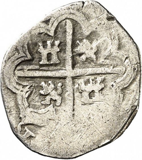 1 Real Reverse Image minted in SPAIN in 1596EF (1556-98  -  FELIPE II)  - The Coin Database