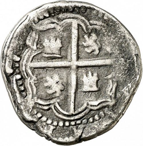 1 Real Reverse Image minted in SPAIN in ND/A (1556-98  -  FELIPE II)  - The Coin Database