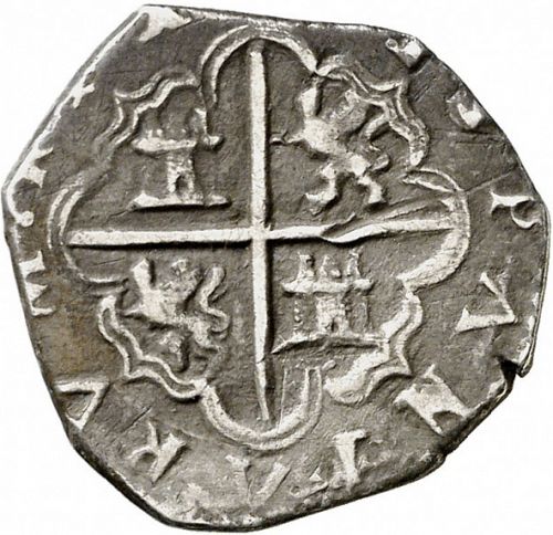 1 Real Reverse Image minted in SPAIN in ND/A (1556-98  -  FELIPE II)  - The Coin Database