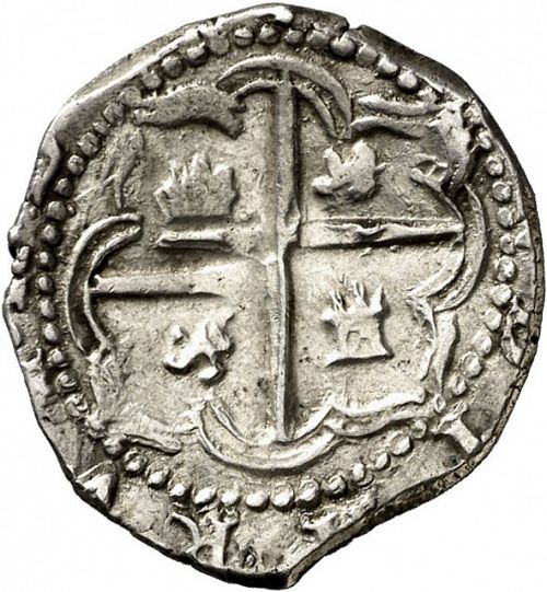 1 Real Reverse Image minted in SPAIN in ND/B (1556-98  -  FELIPE II)  - The Coin Database