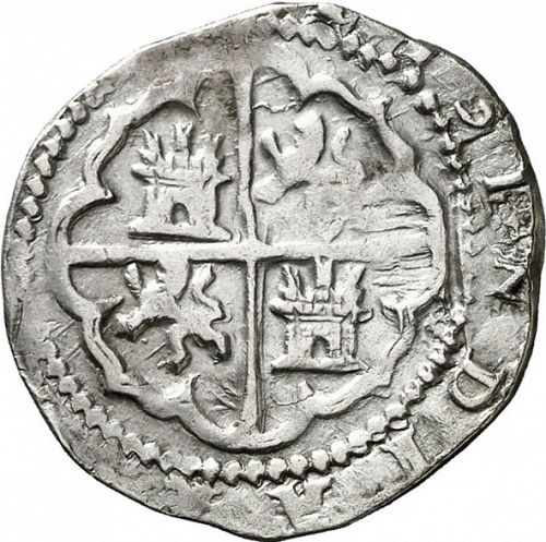 1 Real Reverse Image minted in SPAIN in ND/R (1556-98  -  FELIPE II)  - The Coin Database