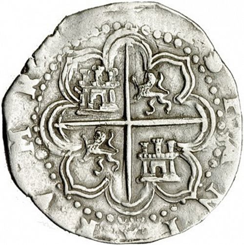 1 Real Reverse Image minted in SPAIN in ND (1556-98  -  FELIPE II)  - The Coin Database