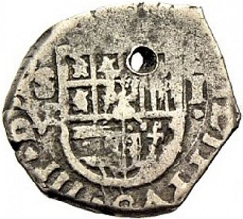 1 Real Obverse Image minted in SPAIN in 1612V (1598-21  -  FELIPE III)  - The Coin Database