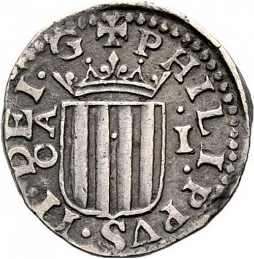 1 Real Obverse Image minted in SPAIN in 1612 (1598-21  -  FELIPE III)  - The Coin Database