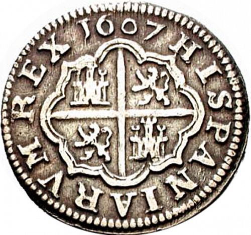 1 Real Reverse Image minted in SPAIN in 1607C (1598-21  -  FELIPE III)  - The Coin Database