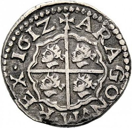 1 Real Reverse Image minted in SPAIN in 1612 (1598-21  -  FELIPE III)  - The Coin Database