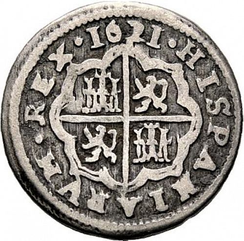 1 Real Reverse Image minted in SPAIN in 1621A (1598-21  -  FELIPE III)  - The Coin Database