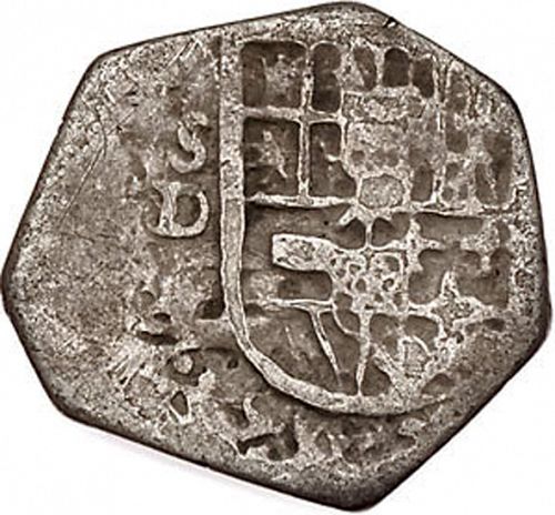 1 Real Obverse Image minted in SPAIN in 1627D (1621-65  -  FELIPE IV)  - The Coin Database