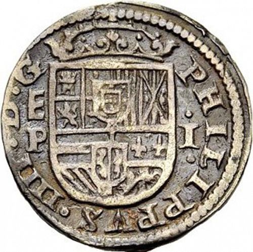 1 Real Obverse Image minted in SPAIN in 1628P (1621-65  -  FELIPE IV)  - The Coin Database