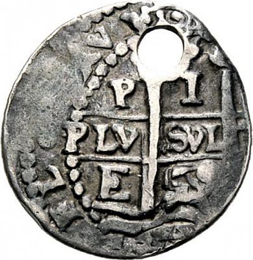 1 Real Obverse Image minted in SPAIN in 1659E (1621-65  -  FELIPE IV)  - The Coin Database