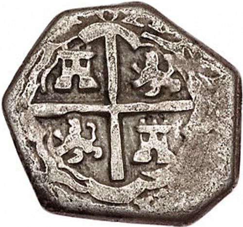 1 Real Reverse Image minted in SPAIN in 1627D (1621-65  -  FELIPE IV)  - The Coin Database