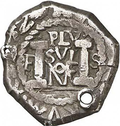 1 Real Reverse Image minted in SPAIN in 1627P (1621-65  -  FELIPE IV)  - The Coin Database
