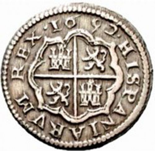 1 Real Reverse Image minted in SPAIN in 1652BR (1621-65  -  FELIPE IV)  - The Coin Database