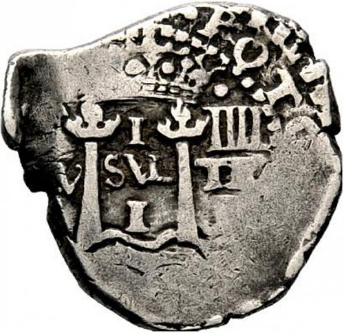 1 Real Reverse Image minted in SPAIN in 1652E (1621-65  -  FELIPE IV)  - The Coin Database