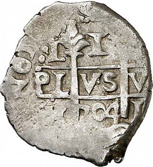 1 Real Obverse Image minted in SPAIN in 1704H (1700-46  -  FELIPE V)  - The Coin Database