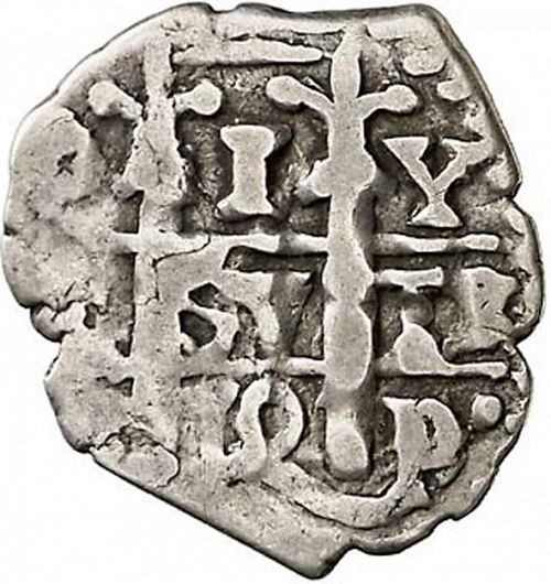 1 Real Obverse Image minted in SPAIN in 1710Y (1700-46  -  FELIPE V)  - The Coin Database