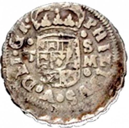 1 Real Obverse Image minted in SPAIN in 1711M (1700-46  -  FELIPE V)  - The Coin Database