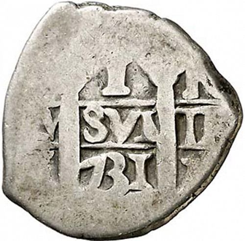 1 Real Obverse Image minted in SPAIN in 1731N (1700-46  -  FELIPE V)  - The Coin Database