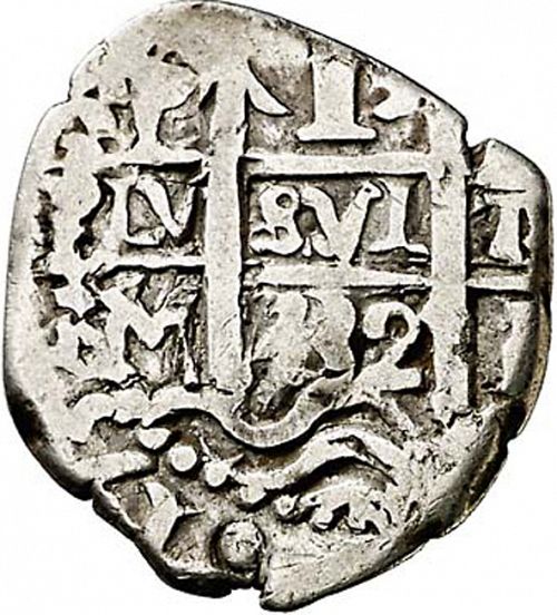 1 Real Obverse Image minted in SPAIN in 1732M (1700-46  -  FELIPE V)  - The Coin Database
