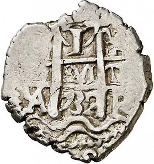 1 Real Obverse Image minted in SPAIN in 1732YA (1700-46  -  FELIPE V)  - The Coin Database