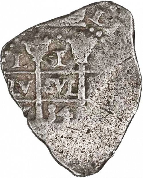 1 Real Obverse Image minted in SPAIN in 1734N (1700-46  -  FELIPE V)  - The Coin Database