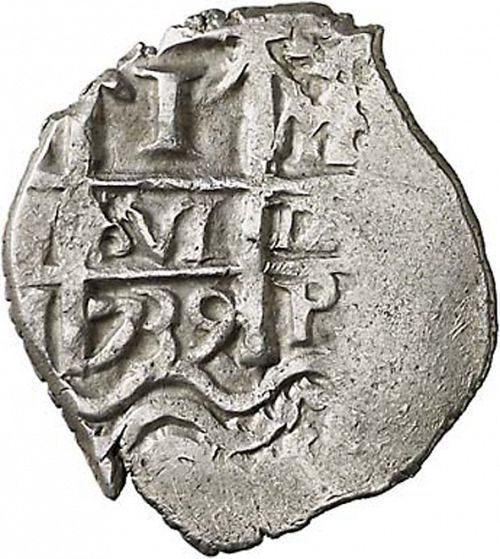 1 Real Obverse Image minted in SPAIN in 1739M (1700-46  -  FELIPE V)  - The Coin Database