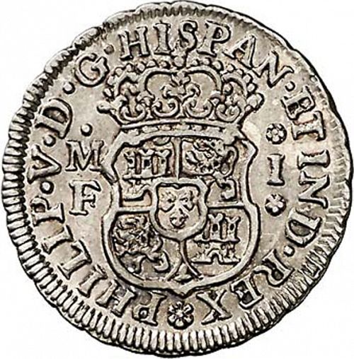 1 Real Obverse Image minted in SPAIN in 1740MF (1700-46  -  FELIPE V)  - The Coin Database