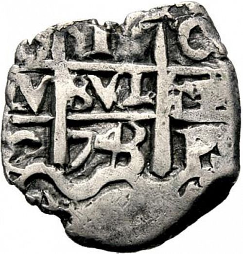 1 Real Obverse Image minted in SPAIN in 1743C (1700-46  -  FELIPE V)  - The Coin Database